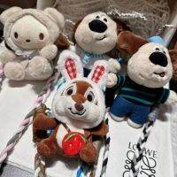 Dog owners hang cute plush dolls back clip to choose