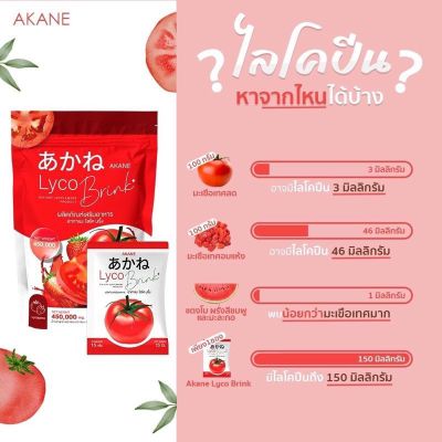 อากาเนะ ไลโค บริ้ง AKANE กลูต้าผง 15g กลูต้าชงน้ำ ทางลัดของผิวเนียนขาวใส ลดสิว (1 ซอง)