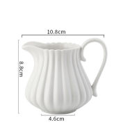 High-end ceramic Milk Cup Creamer Jug Multi-Functional Coffee Milk Pitcher Vinegar Sauce Cup Kitchen Coffeeware Latte Art