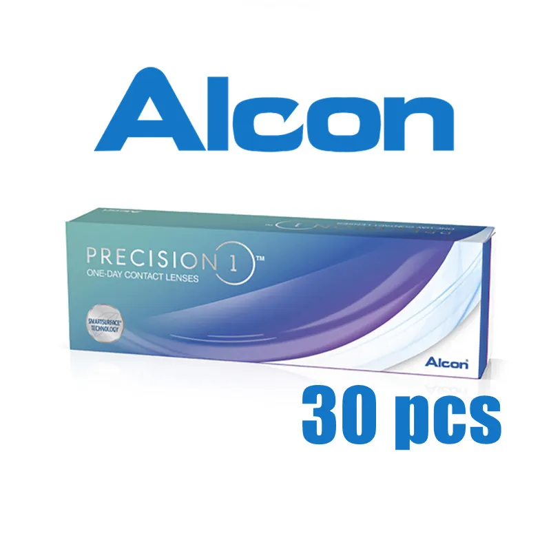 Precision 1 Alcon One Day Clear Contact Lens Silicone Hydrogel Daily Lenses 30pcs Lazada