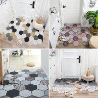 Nordic Doormats Carpet Home PVC Custom Silk Loop Door Entrance Living Room Bathroom Non-Slip DIY Manual Crop Door Mats