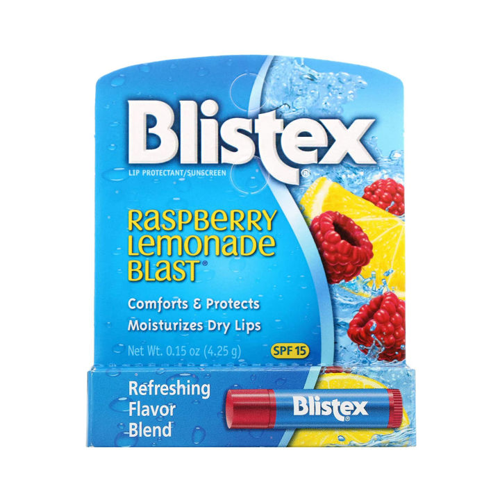 Blistex Lip balm Blistex Raspberry Lemonade Blast Lip SPF15 ลิปบาล์มบำรุงริมฝีปาก 4.25 g 52471