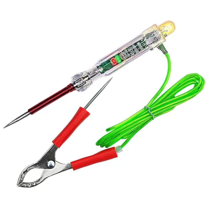 Automotive LED Circuit Tester 624V Test Light with Dual Probes 47 Inch