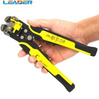 LEADER SOLAR Wire Stripper Automatic Stripping Pliers for BVR Cable Multifunctional Crimping Cutting Tools AWG24-10(0.2-6.0MM2)