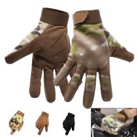 Motorcycle Gloves Full Finger Leather Outdoor Motocross Motorbike Gloves For Honda CR 85 F150 125 250 R SL230 CRF 450R 250X RC51