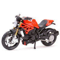 Maisto รถ1:18ดูคาติแบบสถิต Monster1200s ของเล่นแบบจำลองรถมอเตอร์ไซค์ Hoies ของสะสม