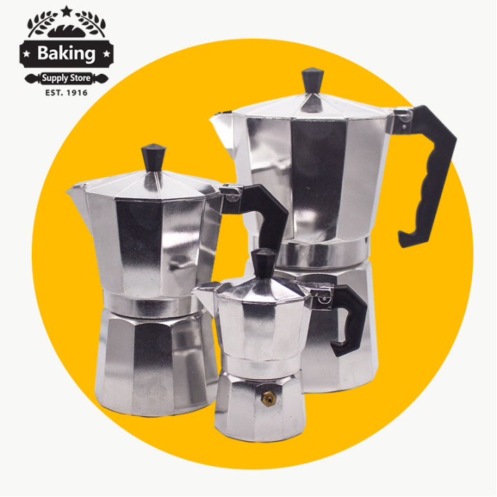 150/300ml Aluminum Italian Coffee Machine European Style Coffee Maker Moka  Pot Cafeteira Pot Italian Concentrated Drip Pot