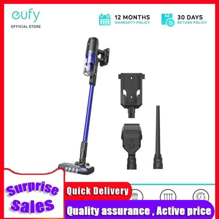 eufy by Anker HomeVac S11 Reach Cordless Stick Vacuum Cleaner 120AW ...