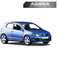 High Simulation RMZ city 1/36 VW Golf GTI MK6 Alloy Car Model Diecast Metal With Pull Back Car Toy For Baby Gifts Collection Die-Cast Vehicles