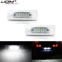 iJDM 12V LED Car License Number Plate Light Lamp No Error For VW Touran Golf Caddy Jetta MK5 T5 Passat Cimousint SKODA Superb Bulbs  LEDs HIDs