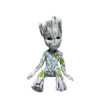 6CM Tree Man Action Figure Model Marvel Mini Toys Toys Guardians Of The Galaxy Figure Sitting Toys