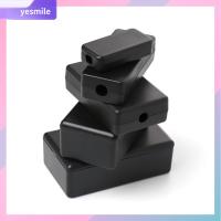 YESMILE 1/2pcs สีดำ DIY พลาสติก ABS กล่องใส่เครื่องมือ โครงการฝาครอบกันน้ำ กล่องโครงการอิเล็กทรอนิกส์ กล่องใส่ของ