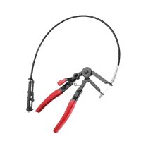 QZ-Flexible Wire Long Reach Hose Clamp Pliers Auto Vehicle Tools Cable For Car Repairs Hose Clamp Removal Hand Tools