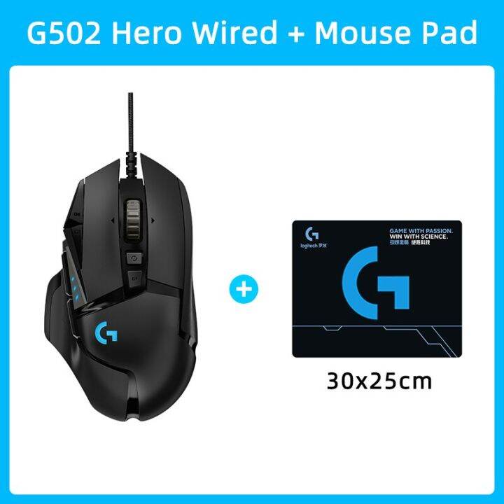 Logitech G502 HERO High Performance Wired Gaming Mouse, HERO 25K