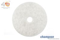 CHAMPION แผ่นปัดเงาพื้น 3M สีขาว ขนหมู 20" แท้!!