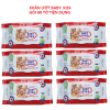 Miễn phí vận chuyển hcmgiấy ướt baby wipes 100 tờ không mùi - ảnh sản phẩm 1