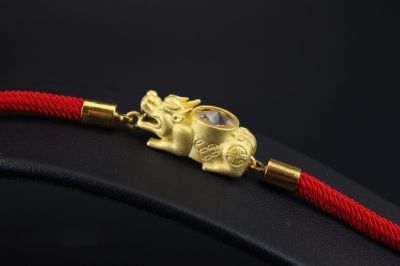 apata jewelry ปี่เซี้ย +แชกงหมิว เรียกทรัพย์ สร้อยข้อมือเชือก ประระดับได้ วัตถุมงคล รวมใน1เดียว เรียกทรัพย์ ค้าขายดี