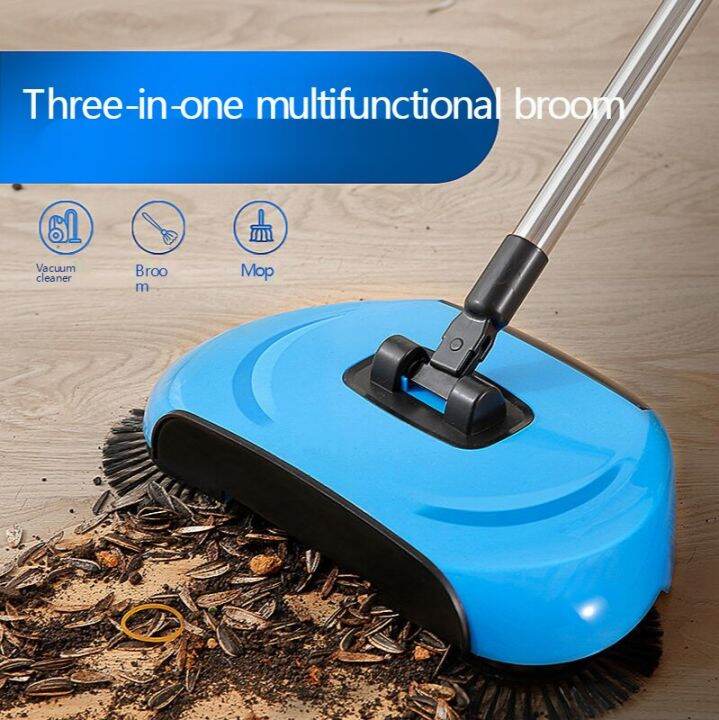 Hand push lazy sweeper broom dustpan set vacuum cleaner household