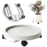 Plant Saucer Pot Plant Stand พาเลทด้วยลิ้นชักน้ำความจุในการโหลด180ปอนด์