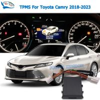 【LZ】☼❈  TPMS Monitor de Pressão dos Pneus para Toyota Camry Display LCD Digital Alarme de Segurança Automática 2018 2019 2020 2021 2022 2023