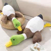 1Pc Lifelike Goose Plush Toy Cartoon Cute Soft Fluffy Duck Doll Stuffed Animal Long Pillow Home Decor Birthday Gifts For Kids