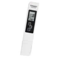 1PC White Digital Water Quality Tester Meter Range 0 9990 Multifunctional Water Purity Temperature Meter TEMP Tester