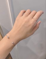 Winterwinter Jewelry Silver925 : เครื่องประดับเงินแท้ เงินแท้925 กำไลข้อมือแบบฟรีไซส์ สามารถบีบเองได้