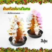 YUANTA ต้นคริสต์มาสวิเศษ ต้นไม้กระดาษดอก ของขวัญแสนสนุก  magical christmas tree