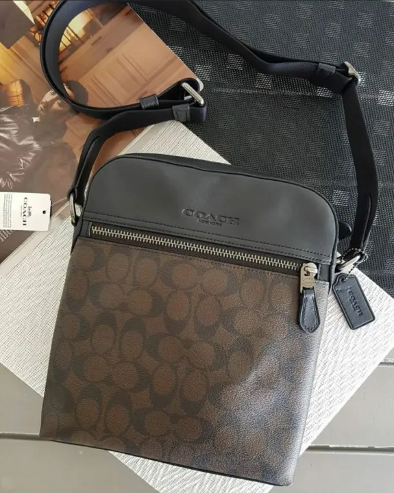 Coach flight bag mahogany Clearance