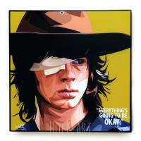 Carl Grimes คาร์ล กริมส์ ซีรีส์ The Walking Dead เดอะวอคกิ้งเดด series รูปภาพ​ติดผนัง pop art พร้อมกรอบและที่แขวน กรอบรูป แต่งบ้าน ของขวัญ