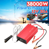 มือจับปลาอัลตราโซนิกอินเวอร์เตอร์DC 12V 38000W เครื่องมือจับปลาไฟฟ้าพลังสูง