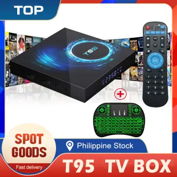 Tv Box Android 10.0 Iptv 4k Full Hd 1080p 4gb 64gb Ram Smart Decoder Wifi