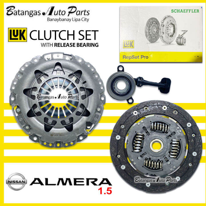 LUK CLUTCH SET NISSAN ALMERA 1.5 ONLY Lazada PH