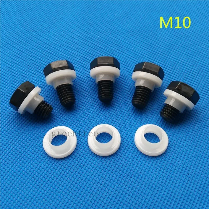 M10 Plastic Nylon Washer Screw Gasket Transistor Insulation Sleeve T