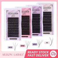 2023 New 3D/4D/5D W Shape Lashes and YY Lashes Premade Volume Eyelashes Extension Ultra Thin Easily Grafting Extension Wholesale