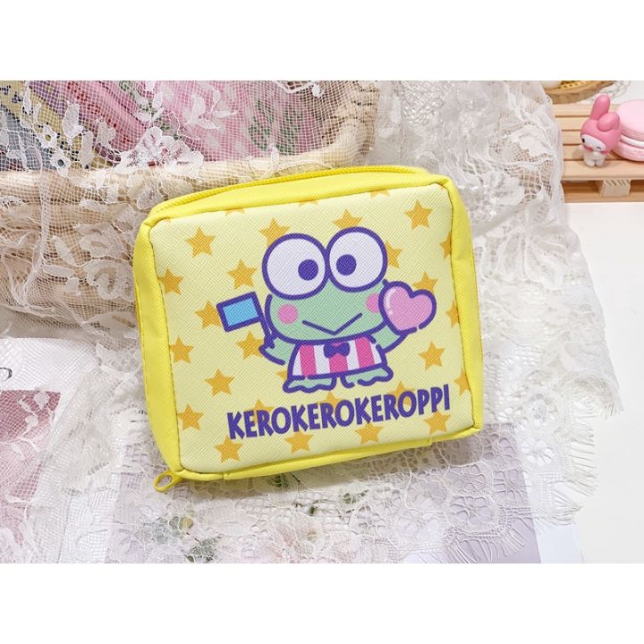 yuyan-kt-melody-cinnamon-dog-girl-cute-sanitary-napkin-storage-bag-aunt-towel-menstruation-portable-large-capacity