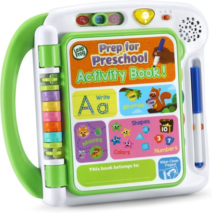 หนังสือกิจกรรมก่อนวัยเรียน-leapfrog-prep-for-preschool-activity-book-ราคา-2-290-บาท