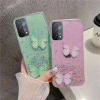 เคสสำหรับ OPPO A74 5G,เคสโทรศัพท์แฟชั่นหรูหราระยิบระยับระยิบระยับระยิบระยับระยิบระยับระยิบระยับระยิบระยับระยิบระยับดีไซน์รูปผีเสื้อประดับพลอยเทียมสวยเคสซิลิโคนนิ่มกันกระแทกฝาครอบด้านหลัง