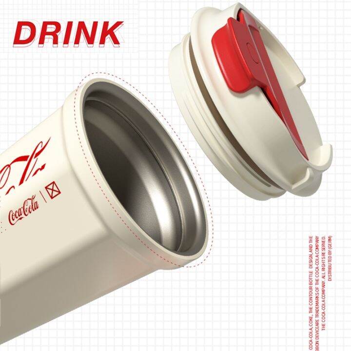 GERM Coffee Cup 316 Stainless Steel Thermos Cup Coca-Cola co-branded