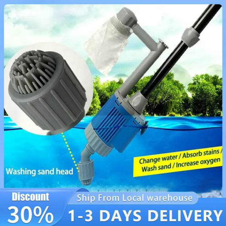UEK 28W 1.2M Electric Aquarium Water Change Pump Cleaning Tools Water