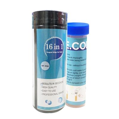 Home Water Test Kit 16 In 1 Aquarium Water Testing Strips 100pcs Pool And Spa Test Strips To Test PH Hardness Iron E. Coli Etc. Inspection Tools