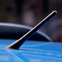 【CC】 Car Roof Antenna Carbon 12cm Enhanced R AM/FM Radio