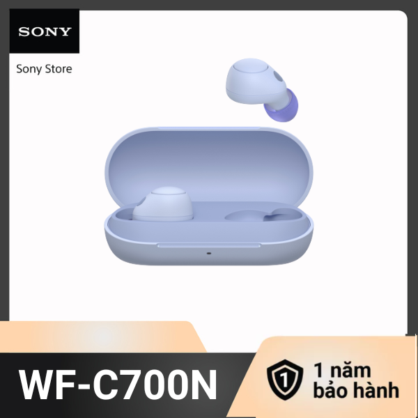 Tai nghe Sony Chống ồn không dây Bluetooth WF-C700N