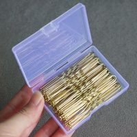 【cw】 50pcs/Box Metal U Shaped HairWedding Bridal Bobby Pins Alloy Waved HairpinsWoman Headwear HairstyleAccessories 【hot】