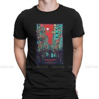 Bladerunner 2049 Film Beauty Poster Tshirt Black For Men Big Size T Shirt Casual MenS Tops Streetwear