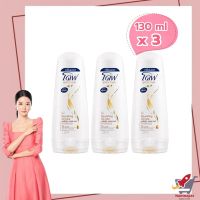 Dove Conditioner Gold 130 ml x 3  โดฟ นูริชชิ่ง ออยล์ แคร์ ครีมนวดผม สีทอง 130 มล. แพ็ค 3 ขวด