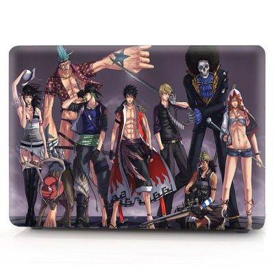 ONE PIECE Print Hard Laptop Case for MacBook Air Pro Retina 11 12 13 15 Inch Case for Macbook Air Pro 13 A1706 A1708 A1932 Cover