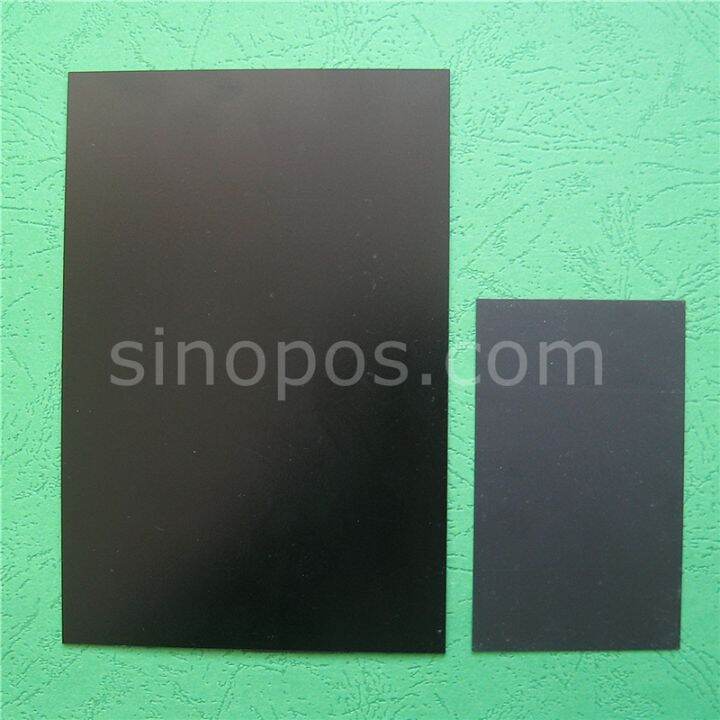 mini-black-board-erasable-blank-pvc-chalk-card-bakery-cafe-chalkboard-price-tag-sign-heavy-plastic-panels-label-ticket-reusable