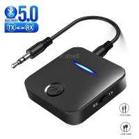 Bluetooth-compatible 5.0 Transmitter Receiver RCA 3.5mm AUX Jack USB Stereo Audio Wireless Adapter Handsfree Call For Car PC