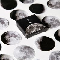 45 Pcs/box Cute Creative Moon Mini Paper Sticker Decoration Diy Ablum Diary Scrapbooking Label Sticker Stationery School Supply Stickers Labels